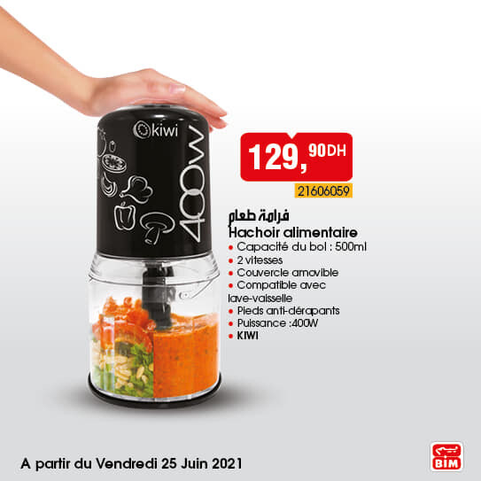 Catalogue Bim Maroc Solutions pour votre Cuisine du Vendredi 25 Juin 2021