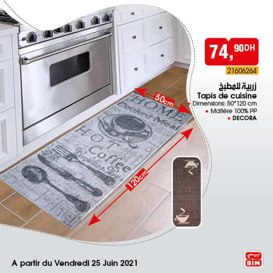 Catalogue Bim Maroc Solutions pour votre Cuisine du Vendredi 25 Juin 2021