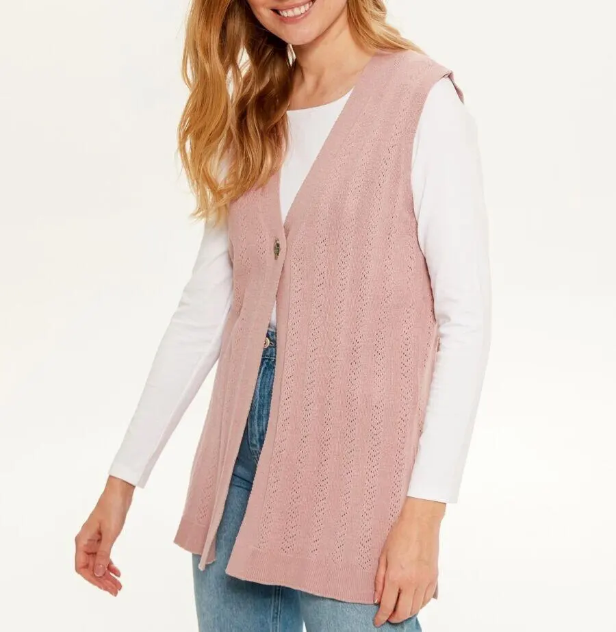 Soldes LC Waikiki Maroc Gilet en tricot pour femme 109Dhs au lieu de 179Dhs