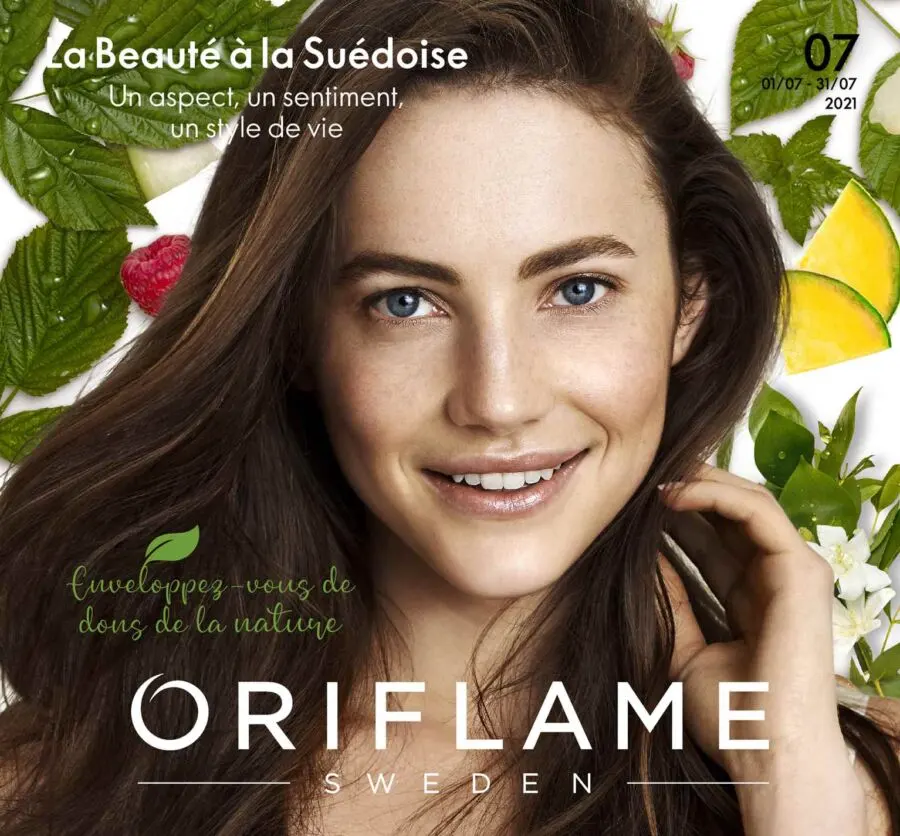 Catalogue Oriflame Maroc Enveloppez-vous de douce de la nature Edition Juillet 2021