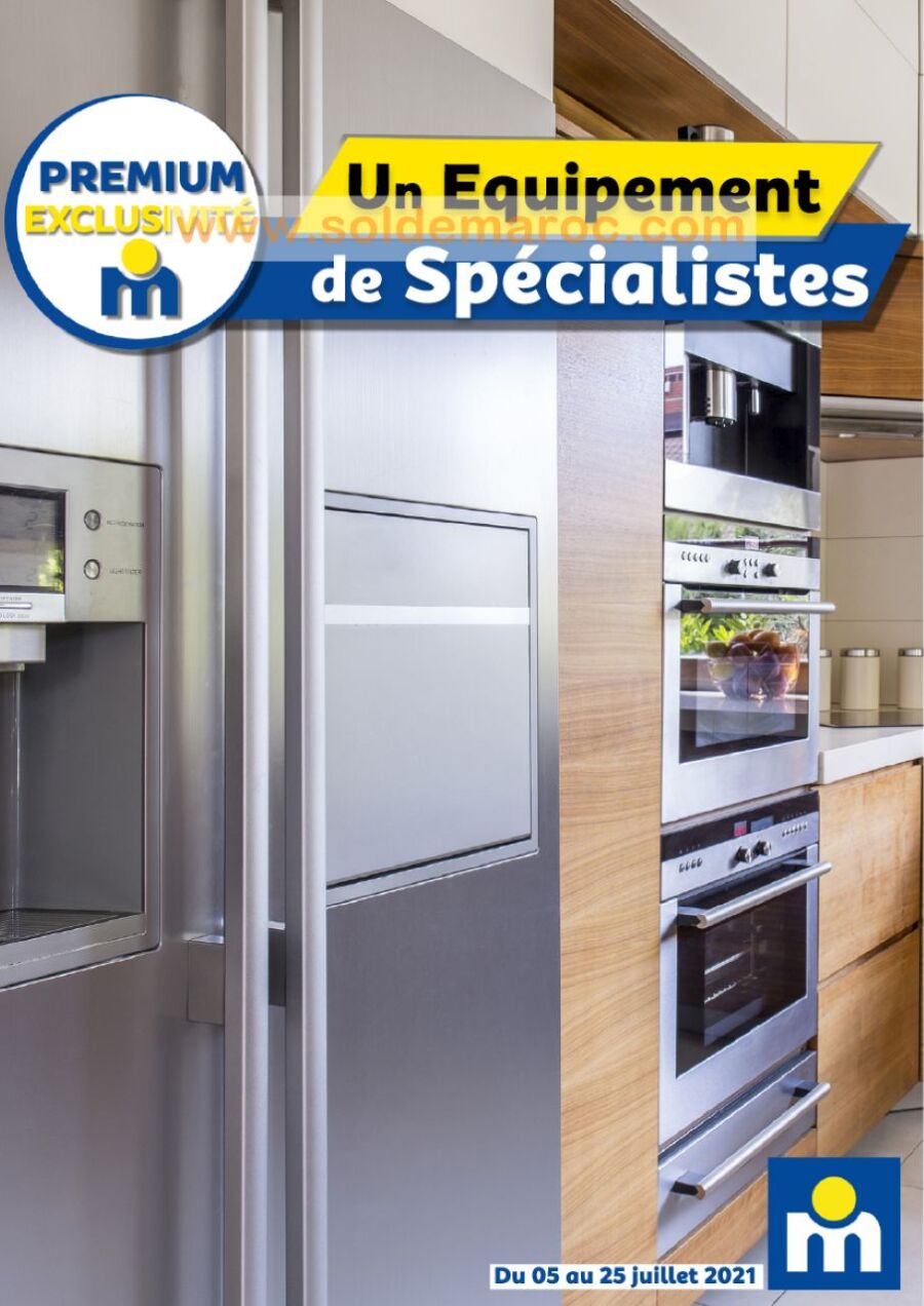 Catalogue Marjane Un équipement de Spécialistes du 5 au 25 Juillet 2021