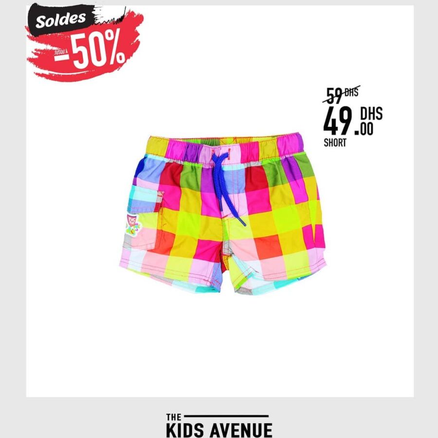 Soldes Kids Avenue MH Short pour fille 49Dhs au lieu de 59Dhs