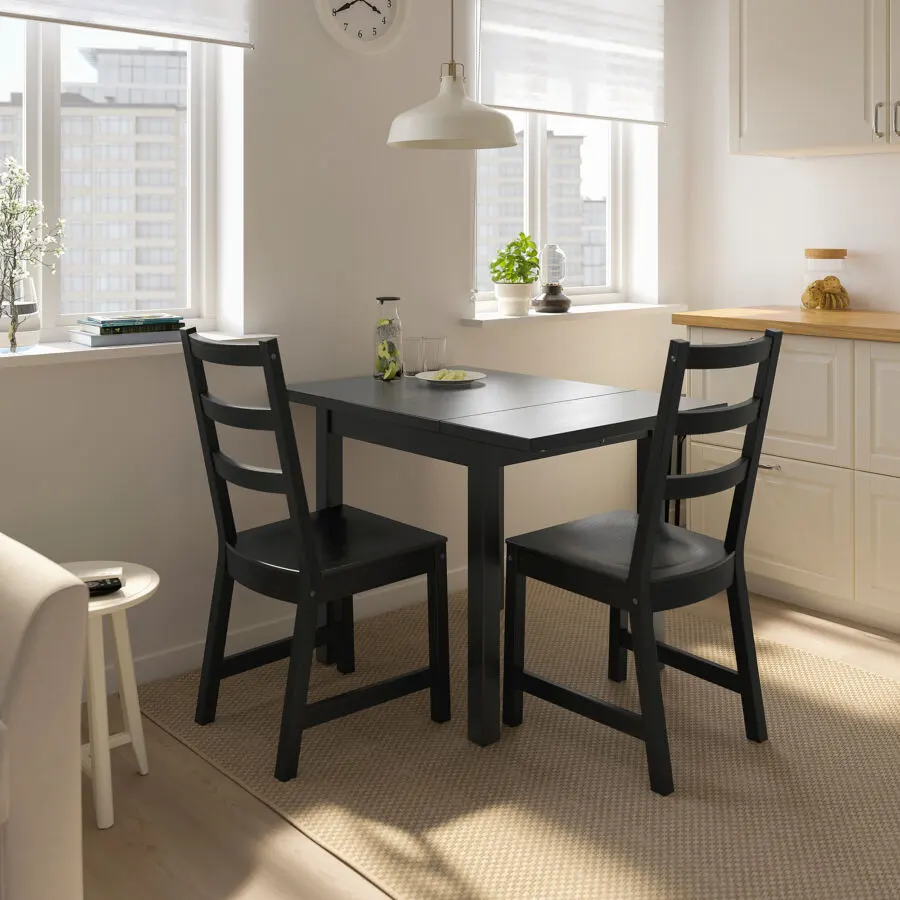 Déstockage Ikea Maroc table et 2 chaises NORDVIKEN 2697Dhs au lieu de 3393Dhs