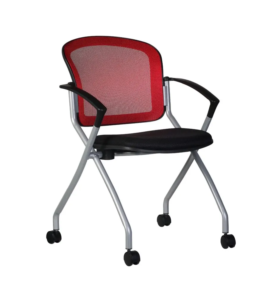 Soldes Kitea Chaise CAMILLE Rouge 595Dhs au lieu de 995Dhs