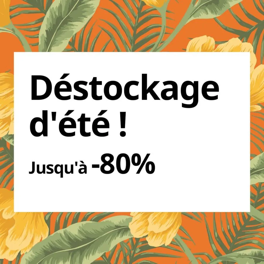Déstockage d'été chez Ikea Maroc Jusqu'à -80% jusqu'au 17 août 2021