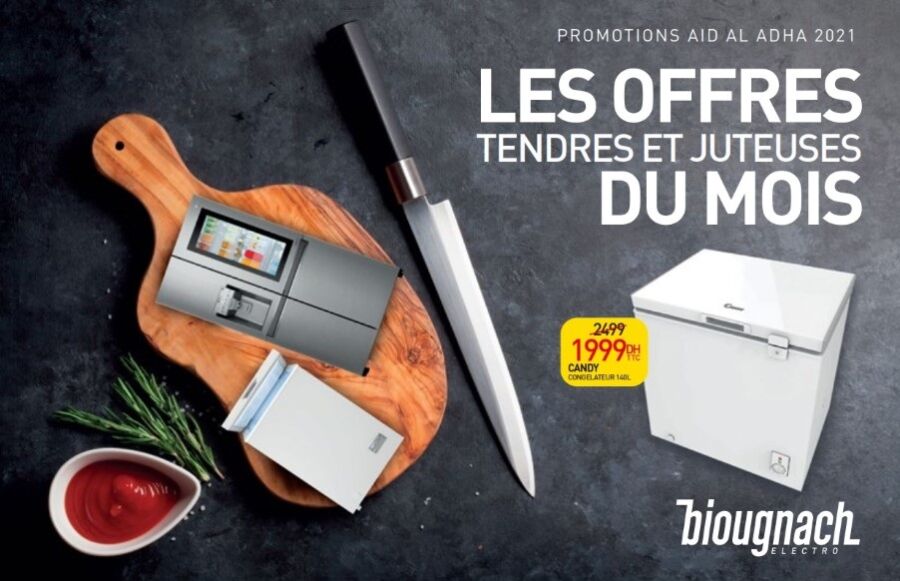 Catalogue Biougnach Electro Spécial Promotion عيد الأضحى المبارك 2021