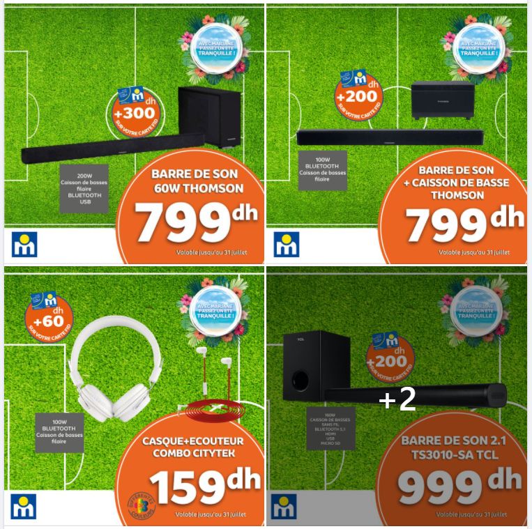 Promo spéciale carte fidélité chez Marjane valable jusqu’au 31 juillet 2021