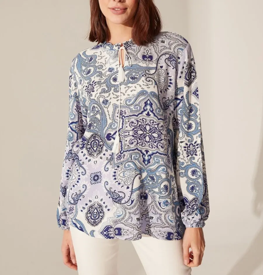 Soldes LC Waikiki Maroc Chemisier en viscose femme 59Dhs au lieu de 149Dhs