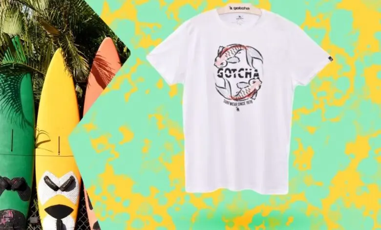 Soldes chez Gotcha Maroc T-shirts Brooks coupe slim 169Dhs au lieu de 199Dhs