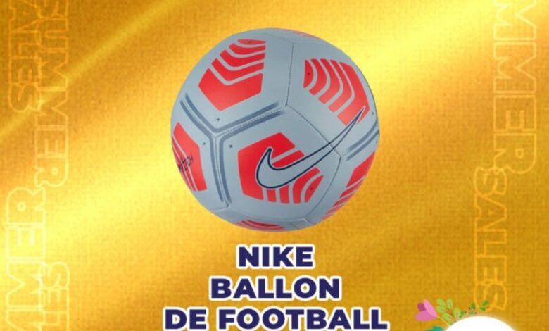 Soldes Planet Sport Ballon de Football NIKE 192Dhs au lieu de 275Dhs