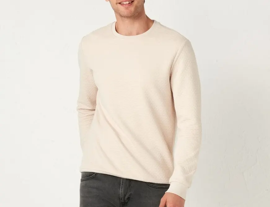 Soldes LC Waikiki Maroc Sweatshirt pour homme 109Dhs au lieu de 199Dhs