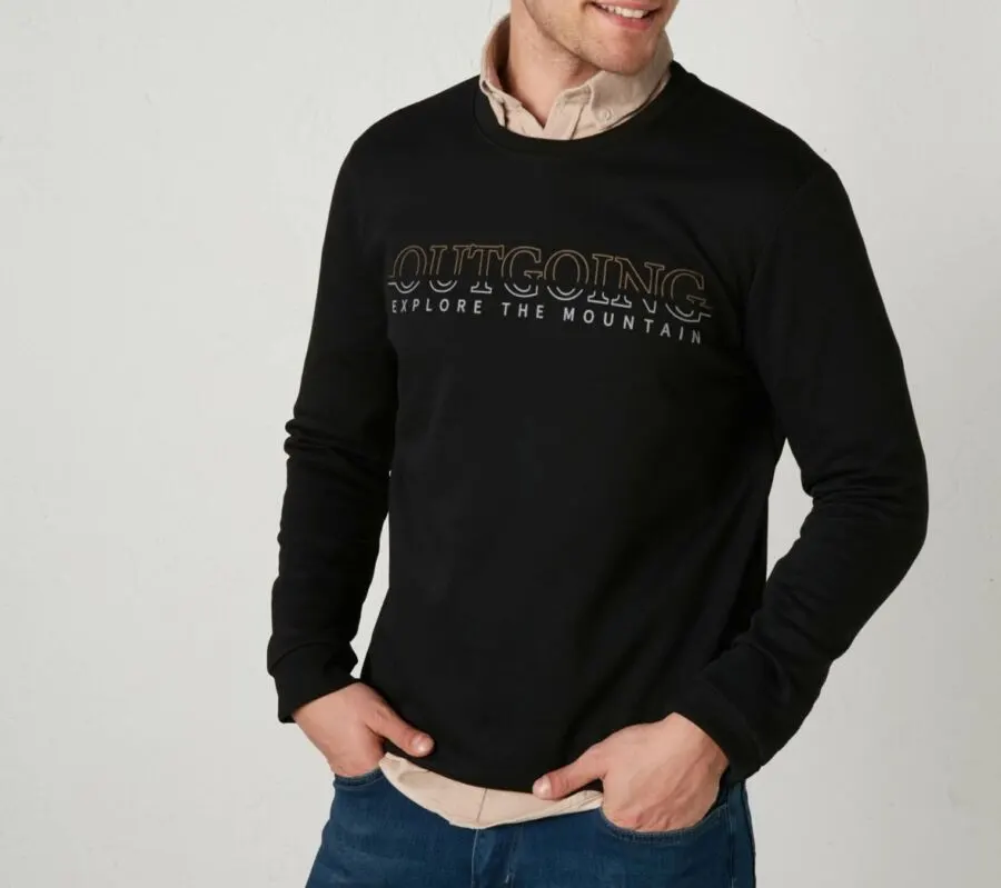 Soldes LC Waikiki Maroc Sweatshirt pour homme 79Dhs au lieu de 149Dhs