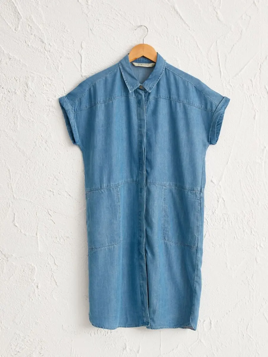 Soldes LC Waikiki Maroc Robe en jean ample femme 119Dhs au lieu de 269Dhs