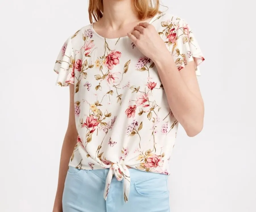 Soldes LC Waikiki Maroc Blouse pour femme 69Dhs au lieu de 129Dhs