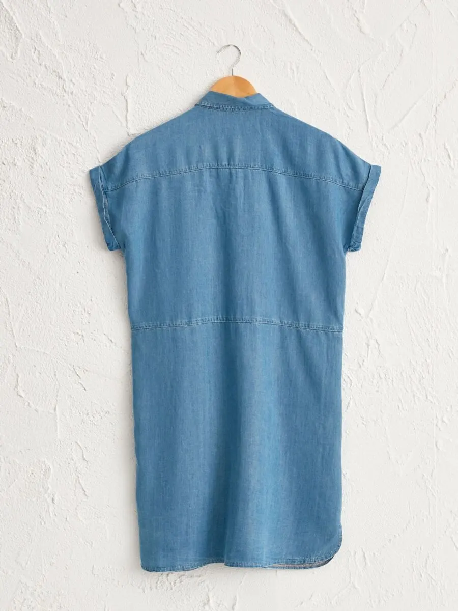 Soldes LC Waikiki Maroc Robe en jean ample femme 119Dhs au lieu de 269Dhs