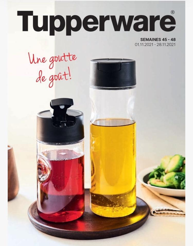 Catalogue Tupperware Maroc Une goutte de goût Edition Novembre 2021