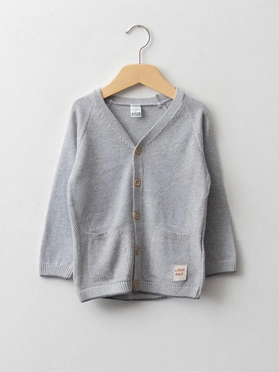 Soldes LC Waikiki Maroc Cardigan bébé garçon 109Dhs au lieu de 149Dhs