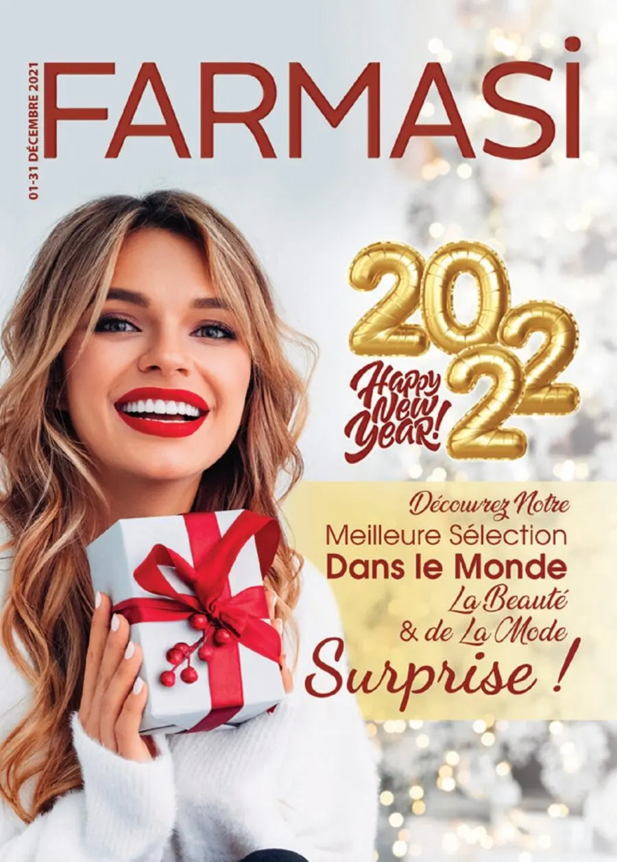 Catalogue Farmasi Maroc Happy New Year 2022 Edition Décembre 2021