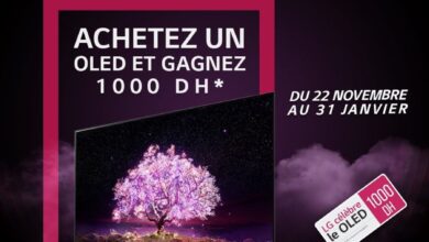 Offres Spécial chez LG Maroc Achetez TV LG Oled et gagnez 1000Dhs