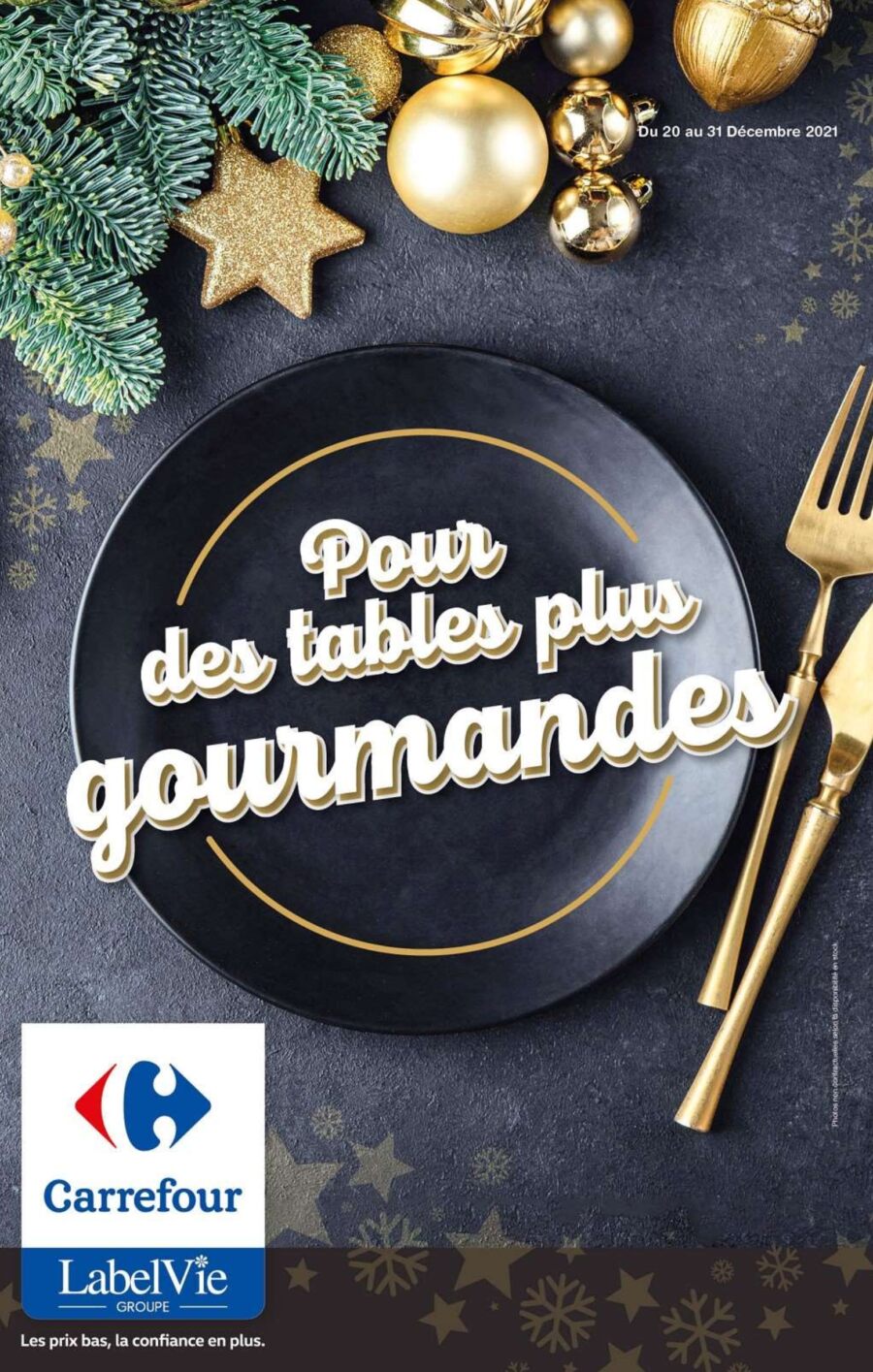 Catalogue Carrefour Maroc Pour des tables gourmandes du 20 au 31 décembre 2021