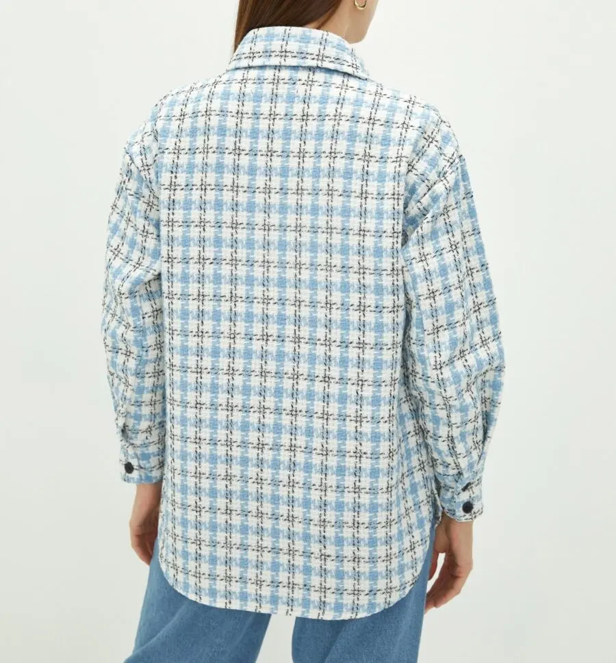 Soldes LC Waikiki Maroc Veste chemise femme 219Dhs au lieu de 299Dhs