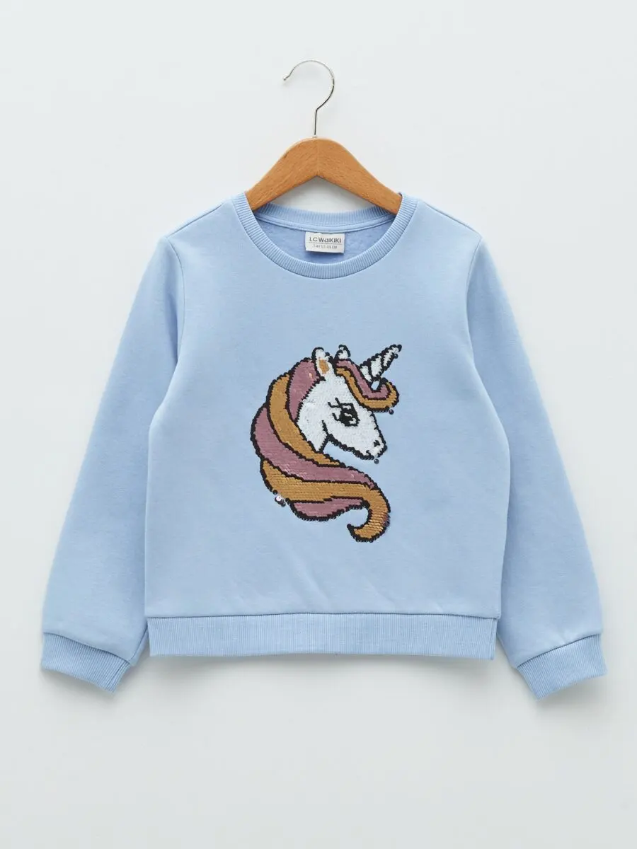 Soldes LC Waikiki Maroc Sweat-shirt pour fille 99Dhs au lieu de 149Dhs