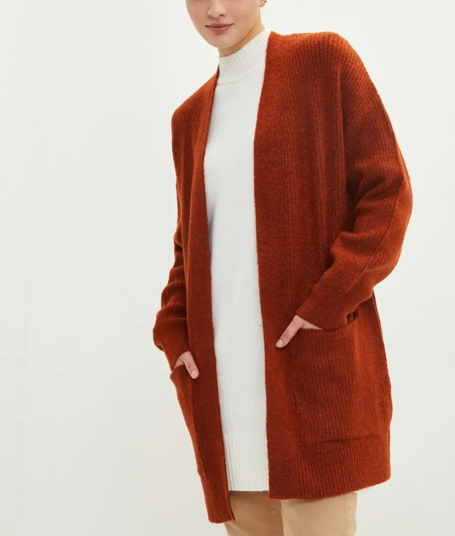 Soldes LC Waikiki Maroc Cardigan en Tricot pour Femme 129Dhs au lieu de 299Dhs
