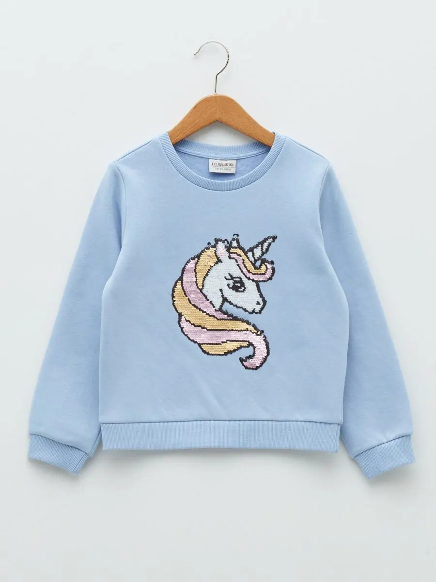 Soldes LC Waikiki Maroc Sweat-shirt pour fille 99Dhs au lieu de 149Dhs