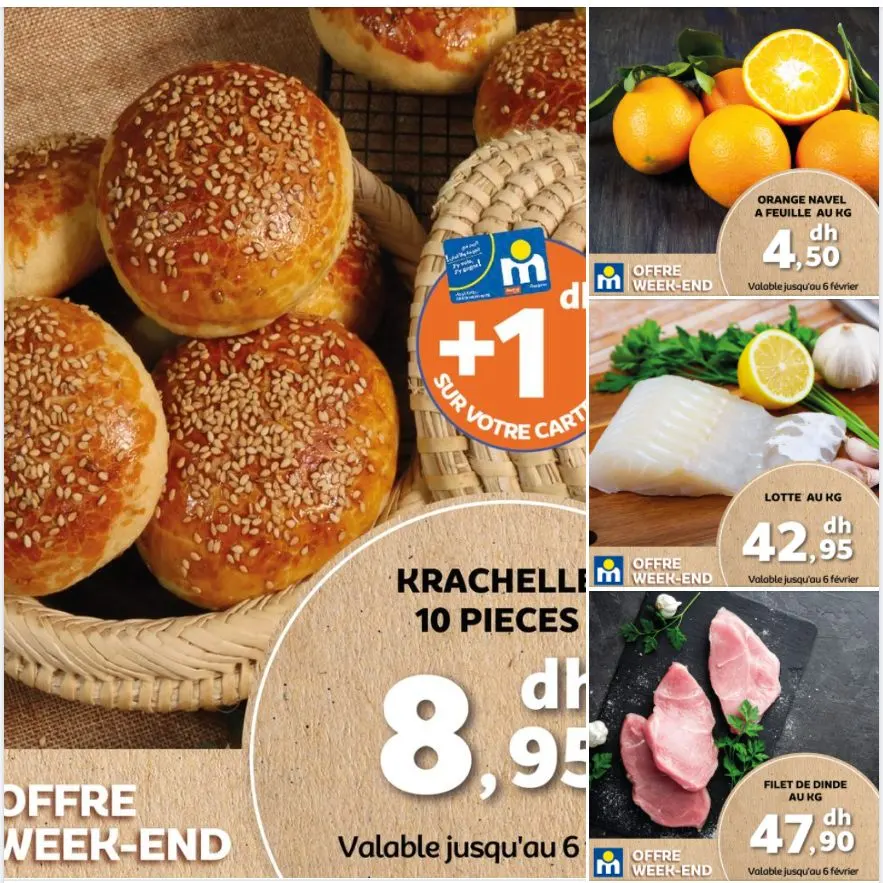 Offres du Week-end chez Marjane valable jusqu'au 6 février 2022
