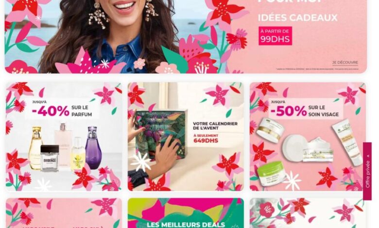 Soldes Yves Rocher Maroc Promotions valable jusqu'au 31 mars 2022