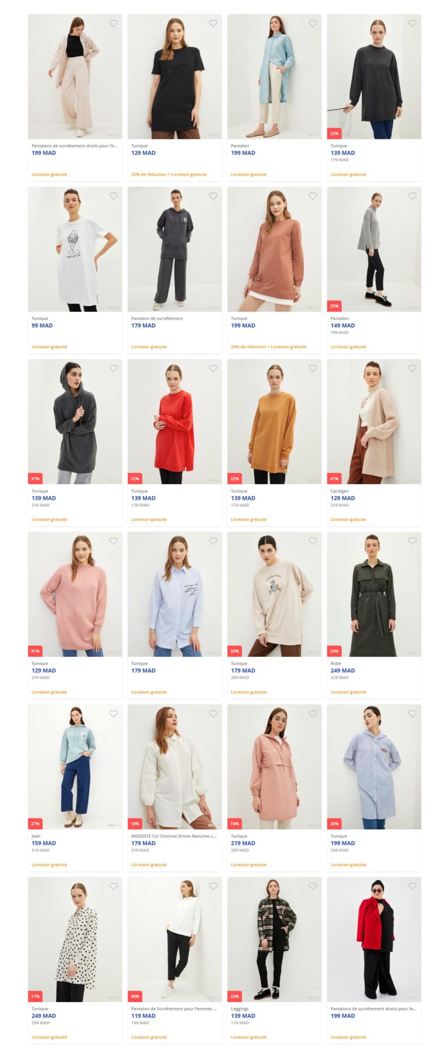Catalogue LC Waikiki Maroc Spéciale Nouvelle saison Printanière 2022