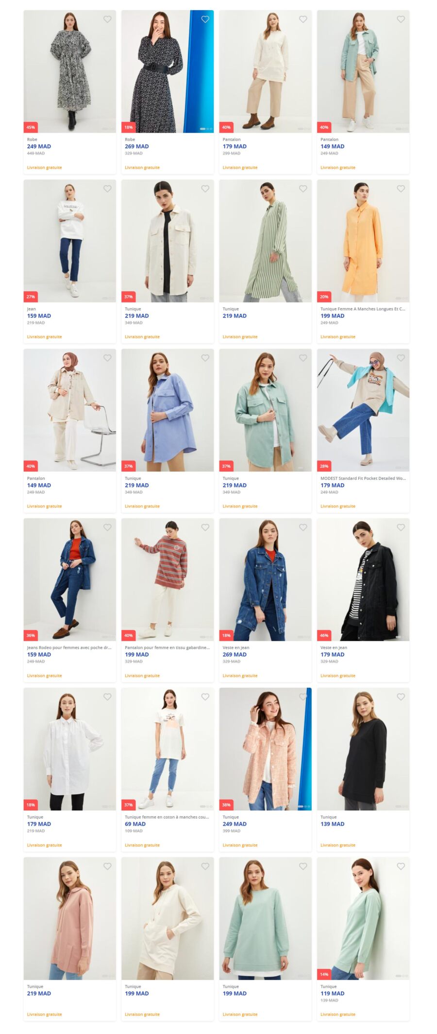 Catalogue LC Waikiki Maroc Spéciale Nouvelle saison Printanière 2022