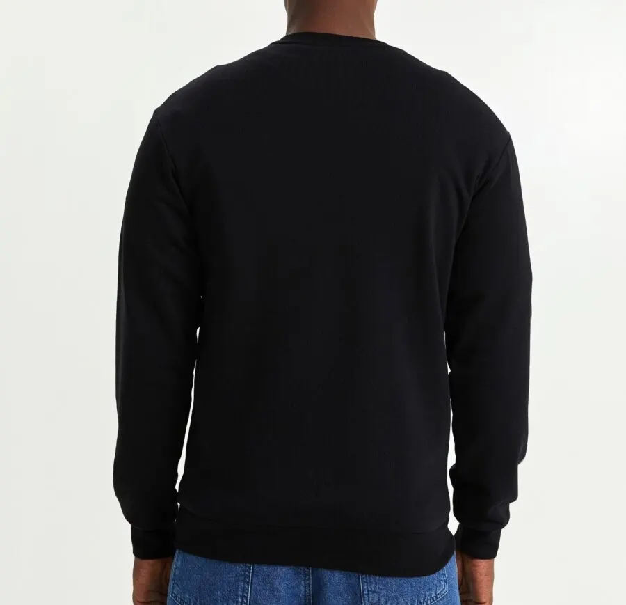 Soldes LC Waikiki Maroc Sweat-shirt imprimé à manches longues et col rond XSIDE pour hommes 119Dhs au lieu de 299Dhs