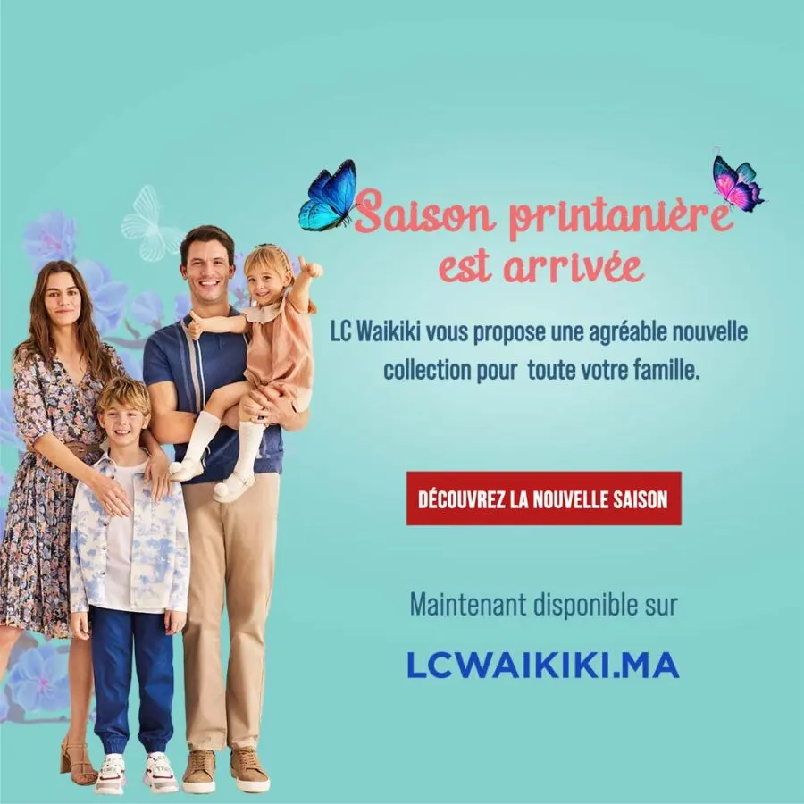 Catalogue LC Waikiki Maroc Spéciale Nouvelle saison Printanière 2022