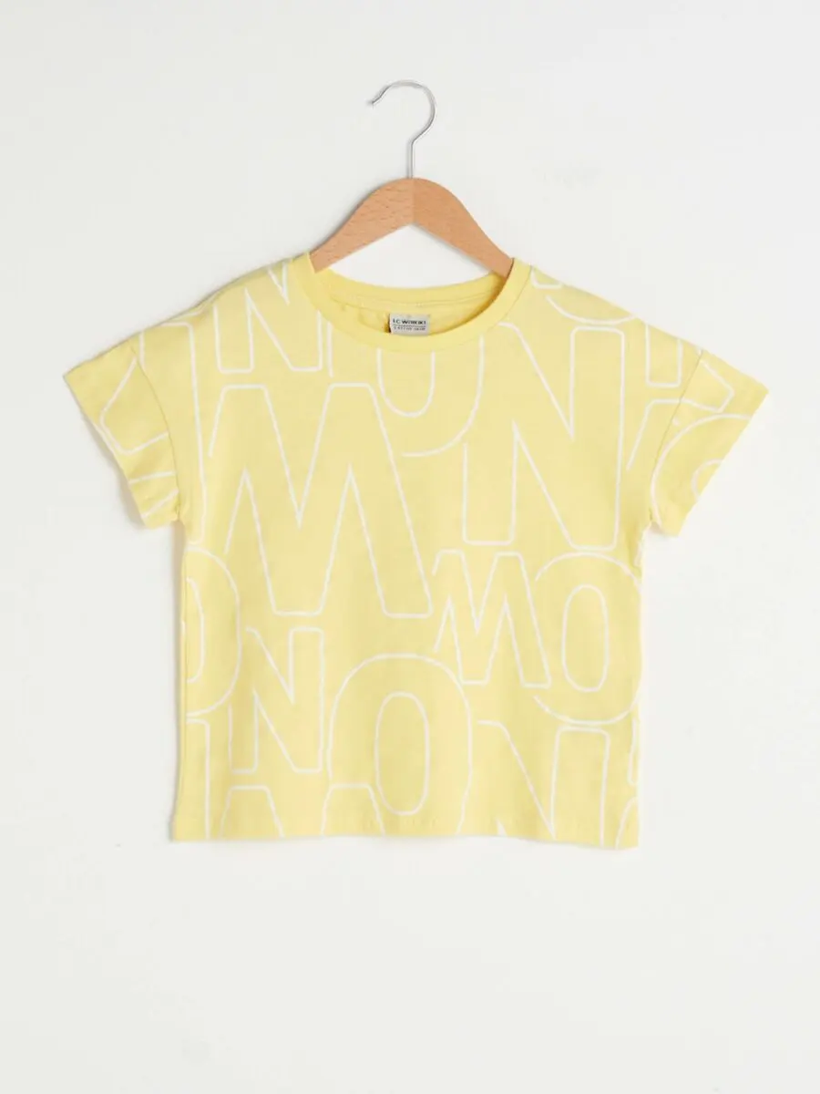 Soldes LC Waikiki Maroc T-shirt garçon en coton à manches courtes et col rond 59Dhs au lieu de 89Dhs