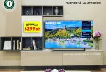 Soldes Electroplus Smart TV SAMSUNG 50p 4K S9 6299Dhs au lieu de 6999Dhs
