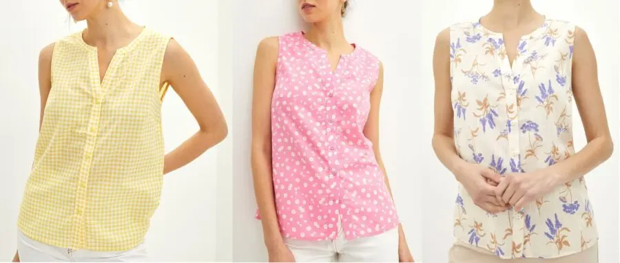 Nouveau & exclusivement en ligne chez LC Waikiki Maroc Blouse pour femme 89Dhs