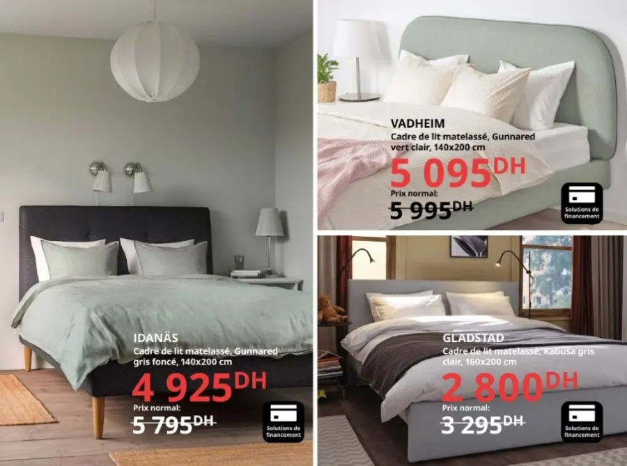 Catalogue Ikea Maroc Spécial Bedrooms valable du 13 au 27 juillet 2022