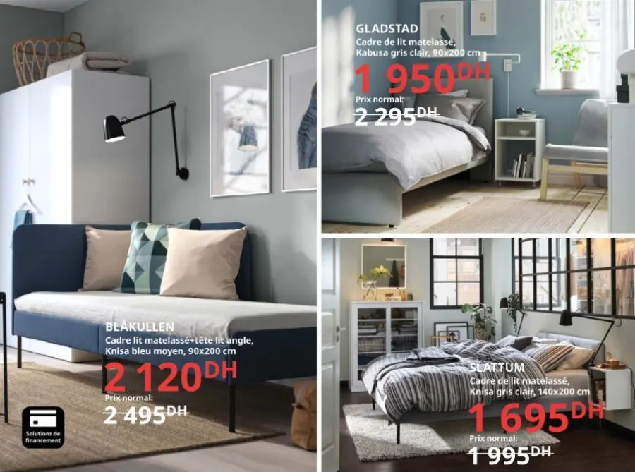 Catalogue Ikea Maroc Spécial Bedrooms valable du 13 au 27 juillet 2022