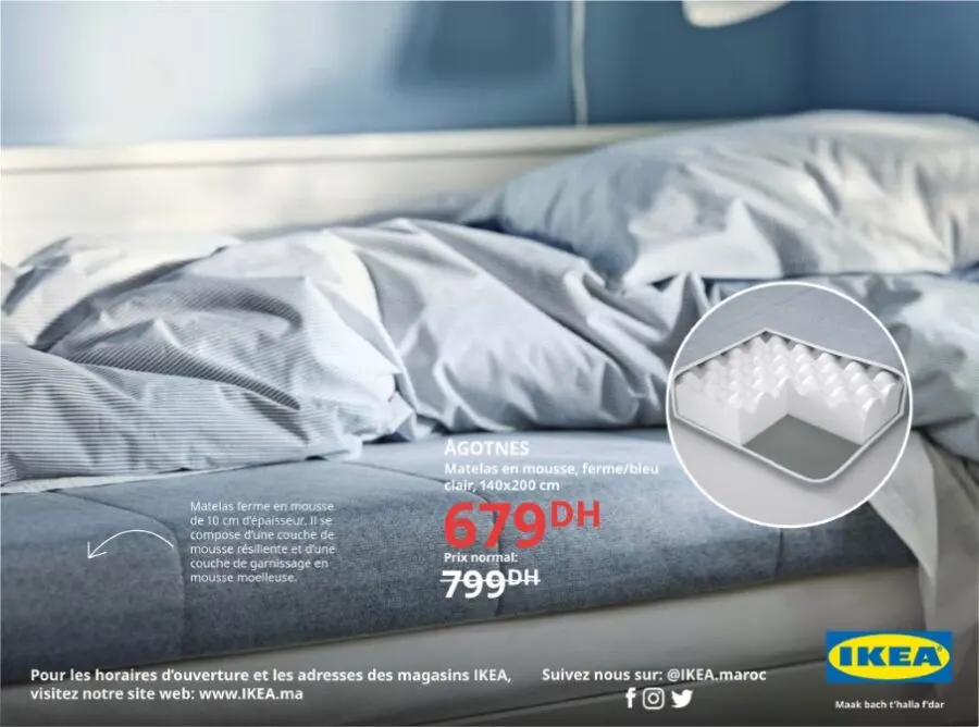 Catalogue Ikea Maroc Spécial Bedrooms valable du 13 au 27 juillet 2022