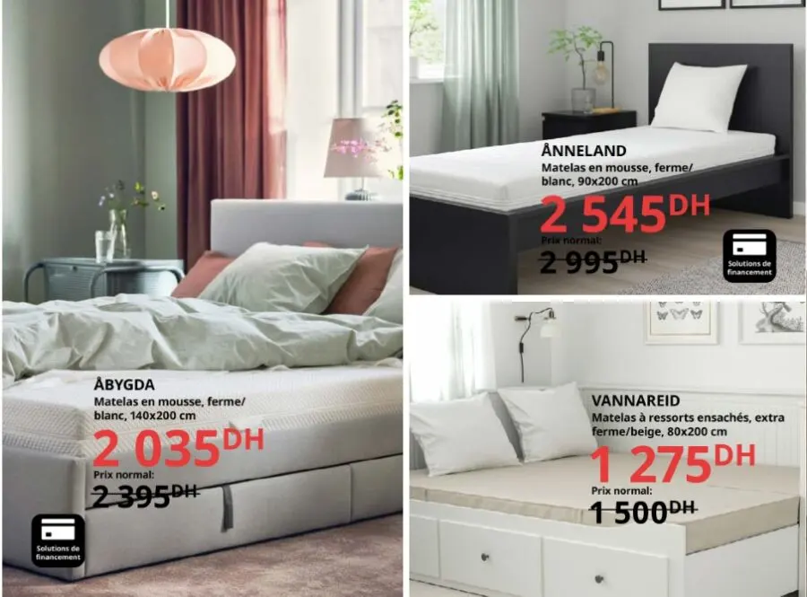 Catalogue Ikea Maroc Spécial Bedrooms valable du 13 au 27 juillet 2022