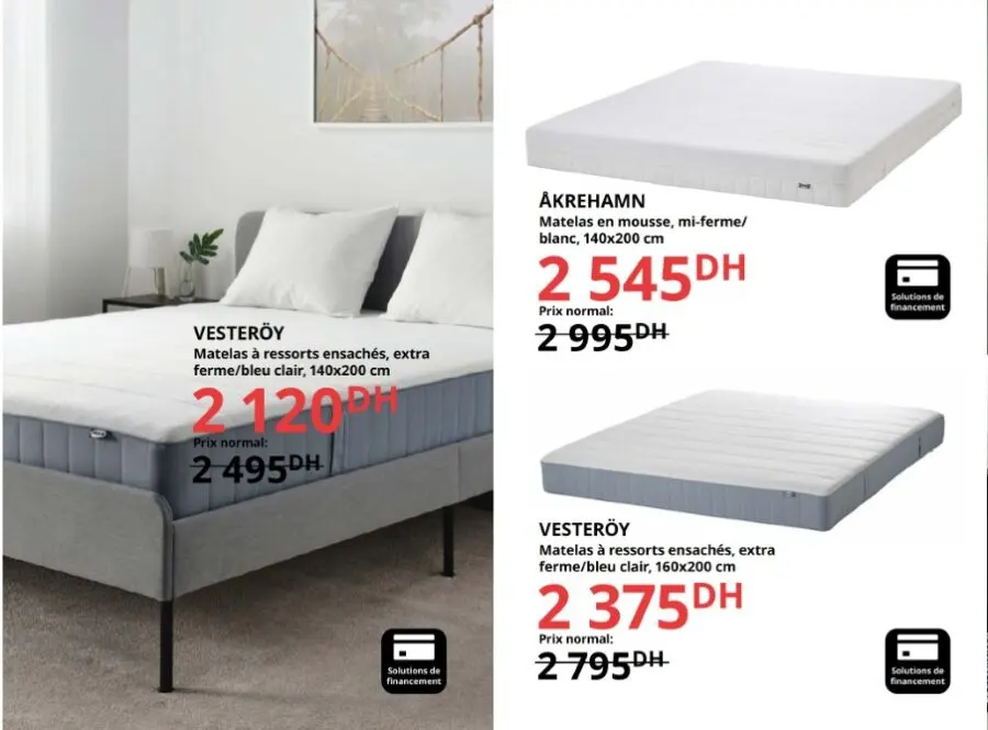 Catalogue Ikea Maroc Spécial Bedrooms valable du 13 au 27 juillet 2022