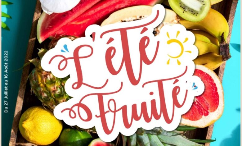 Catalogue Carrefour Gourmet Maroc L'été Fruité du 27 juillet au 16 août 2022