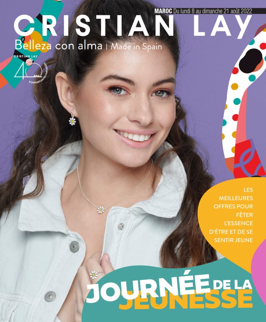 Catalogue Cristian Lay Maroc Journée de la jeunesse du 8 au 21 août 2022