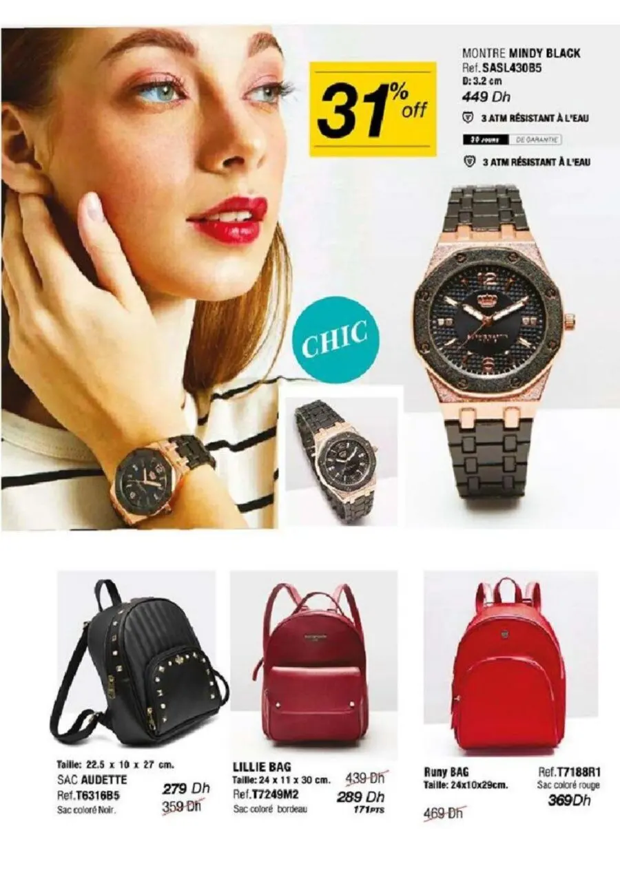 Catalogue Sophie Paris Maroc Nouvelle collection des Sacs édition août - septembre 2022