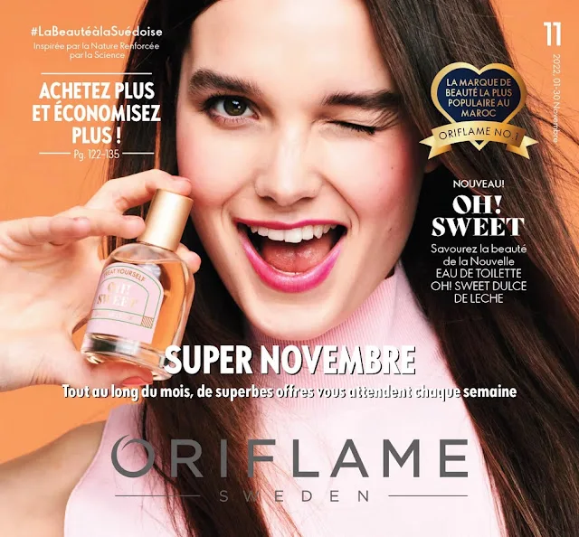 Catalogue Oriflame Maroc SUPERBS OFFRES campagne Novembre 2022