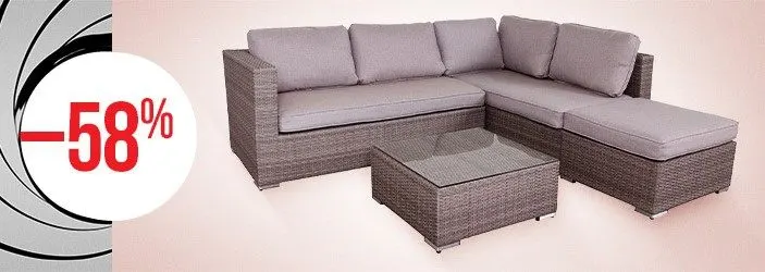 Black Friday chez Kitea Coin avec table basse CAP FERRET 6999Dhs au lieu de 16549Dhs