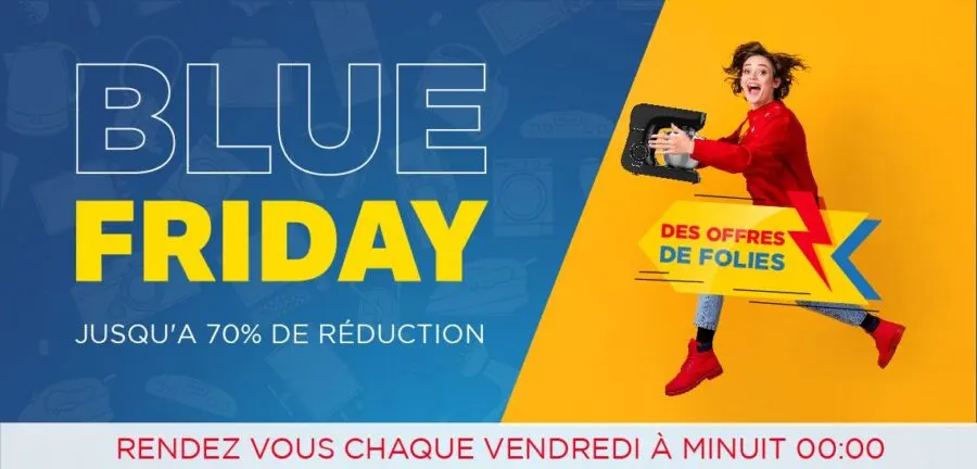 Blue Friday chez Electro Bousfiha rendez vous chaque vendredi à minuit