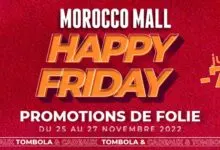 Happy Friday chez Morocco Mall Promotion de folie du 25 au 27 novembre 2022
