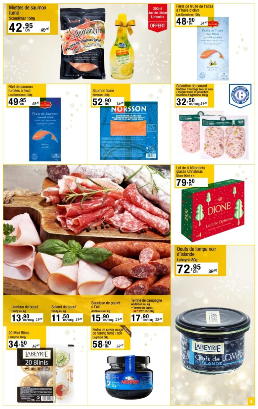 Catalogue Carrefour Gourmet Maroc Vos réceptions gourmet du 15 au 31 décembre 2022